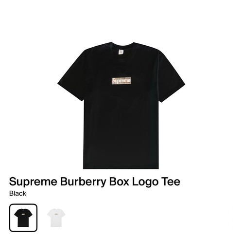Supreme burberry box - supreme, logo