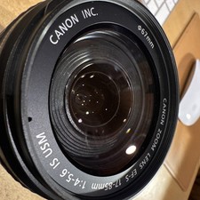 Canon EF-S 17-85mm F/4.0-5.6 Is USM Objektiv, 67mm Filtergewinde