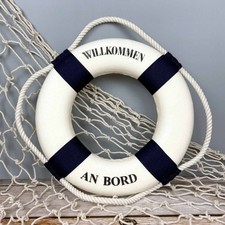 Deko Rettungsring blau/weiß