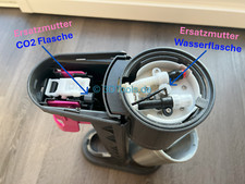 Sodastream Duo Reparaturset 2 x Ersatzmutter +CO2 Dichtung Soda Stream Reparatur