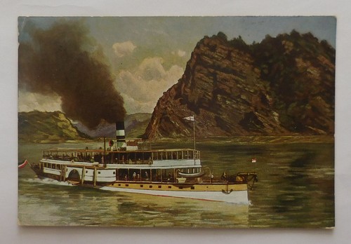 Raddampfer rheingold e - raddampfer, n.