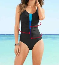 FORM BADEANZUG SCHWARZ NEU Gr