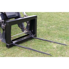 Ballentransportgabel Ballengabel mit 2 Zinken 1100mm Rundballengabel 