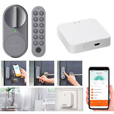 VisorTech Türschlossantrieb mit PIN-Code, Fingerabdruck-Sensor und WLAN-Gateway