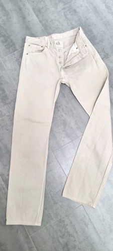 Levi 501 jeans - jeans, beige