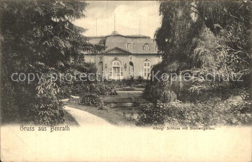 Benrath schloss blumengarten - benrath,