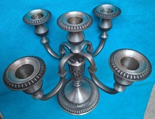 Kerzenständer Kerzenhalter 5-armig - WMF Zinn - 1564 g