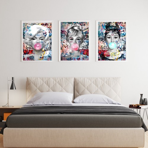 Marilyn monroe audrey - monroe, hepburn