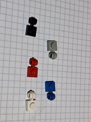 Lego platte mit halter - platte, 1x1