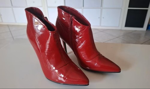 High heels stiefeletten rot - high, stiefeletten,