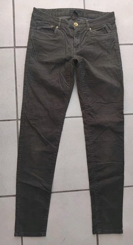 Damen cord hose - h&m, kaki