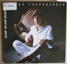 LP THOMAS FUCHSBERGER Glaub an dich selbst GER TELEFUNKEN FARBIG 1982 nm Insert