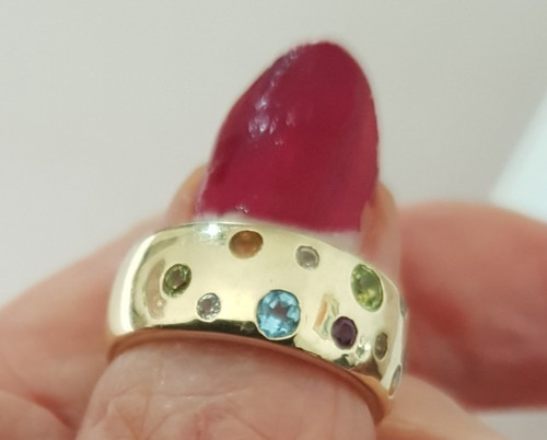 Ring multi edelstein - ring,