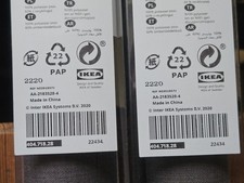 IKEA  Rollo, grau, 120x250 cm