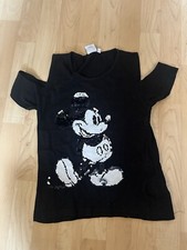 T-Shirt Micky Maus Disney, Größe 134/140  Wende Palietten Glitzer