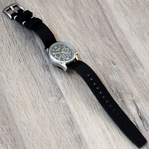 Leder uhrenarmband militär - uhrenarmband,