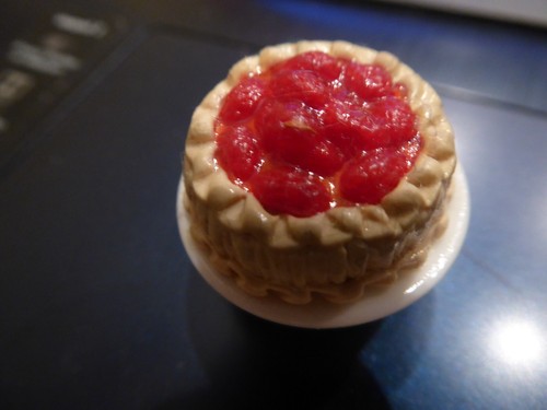 Erdbeertorte auf