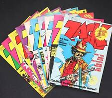 ZACK Comic Magazin Jahrgang 1974 Sammelabenteuer Heft Koralle Verlag Auswahl