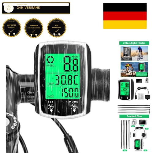 Kabellos fahrradcomputer - kabellos,