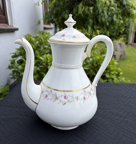 Porzellan kaffeekanne mit - porzellan,