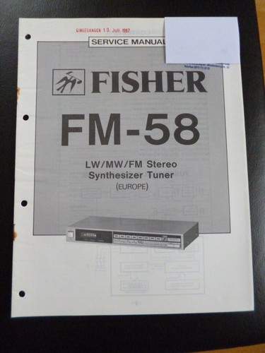 Original service manual - original,