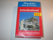 GRIECHENLAND Baedeker Allianz Reiseführer 648 Seiten mit großer Reisekarte