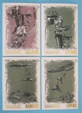 Complete Battlestar Galactica  - Sonderkarten 4x ArtiFex Cards