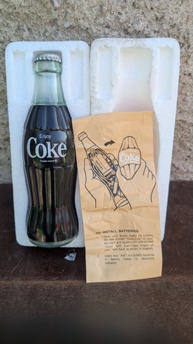 Coca cola radio flasche - ,