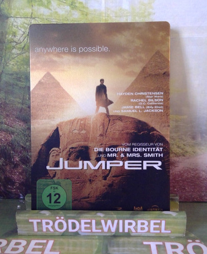 Jumper steelbook dvd - jumper,