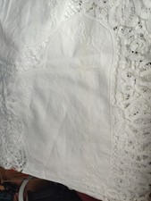 Tischdecke Weiss Mit Spitze