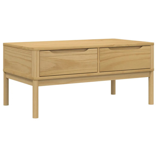 Couchtisch floro wachsbraun - couchtisch,