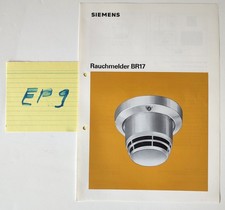 1982 Siemens Rauchmelder BR17