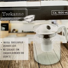 Teekanne mit Siebeinsatz 1,5