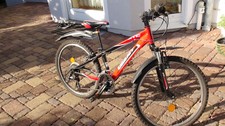 Jugendfahrrad 24 zoll 10 Gang Kettenschaltung Farbr rot