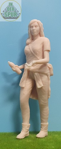 Modellbahnfigur nina reisende - modellbahnfigur,