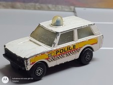 Matchbox 1975 Rolamatics No.20 Police Patrol, Range Rover, London Police, weiß