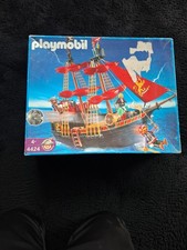 PLAYMOBIL Piraten Schiff 4424 TOP ZUSTAND mit Anleitung