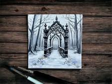 Mini Leinwandbild 10x10cm