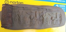 Rollsiegel Stein Mesopotamian Zylinder Siegel