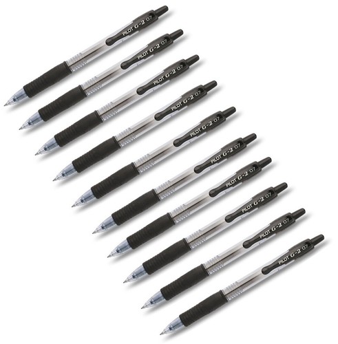10x pilot gelschreiber - 10x,