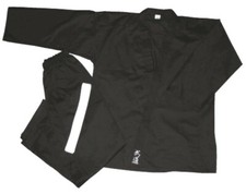 Karateanzug Godan schwarz -