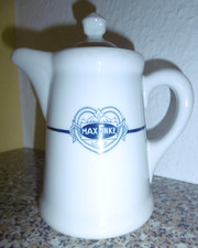 antikes Kaffeekännchen Max Finke Hotelporzellan Jugendstil Kaffeekanne Kanne