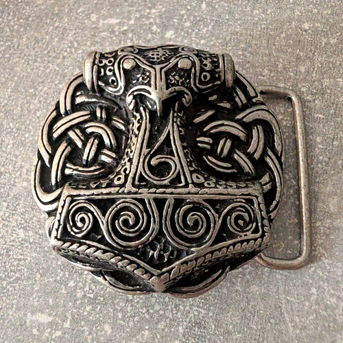 Gürtelschnalle thorhammer mit - thorhammer,
