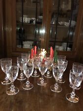 Saint Louis Weingläser. 13 Stück              € 950.- / 1Stück € 90.-