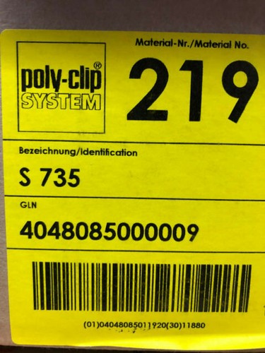 Poly clips verschiedenen - poly,