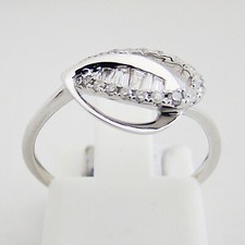 Ring Weißgold Diamanten 0,25