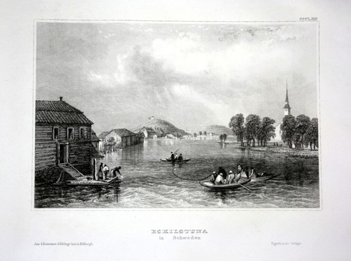 1840 eskilstuna ansicht - eskilstuna,