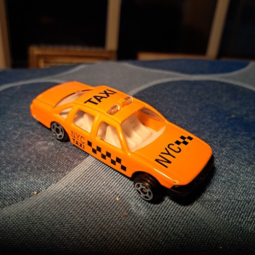 New york taxi - york, modellauto