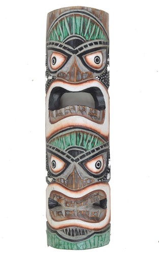 Tiki wandmaske 50cm bar - tiki,