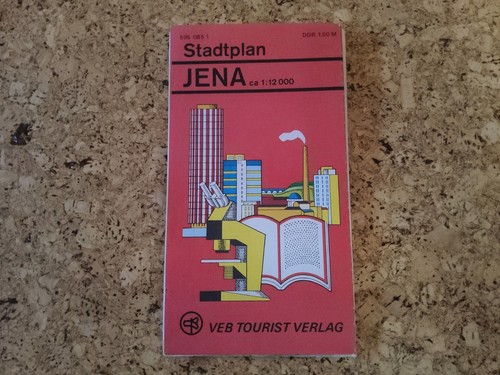 Stadtplan jena ddr veb - (ddr,,